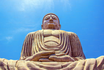 Statue of Lord Buddha in Bodhgaya